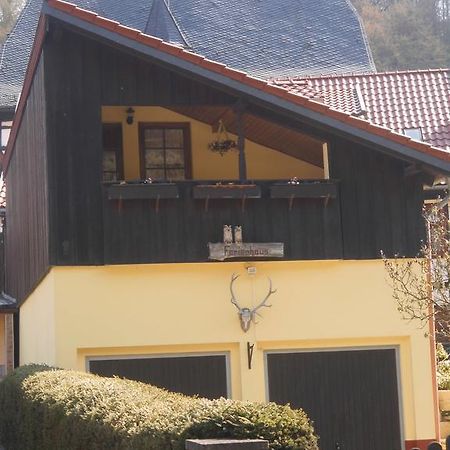Ferienhaus Waterstrat Stolberg i. Harz Esterno foto